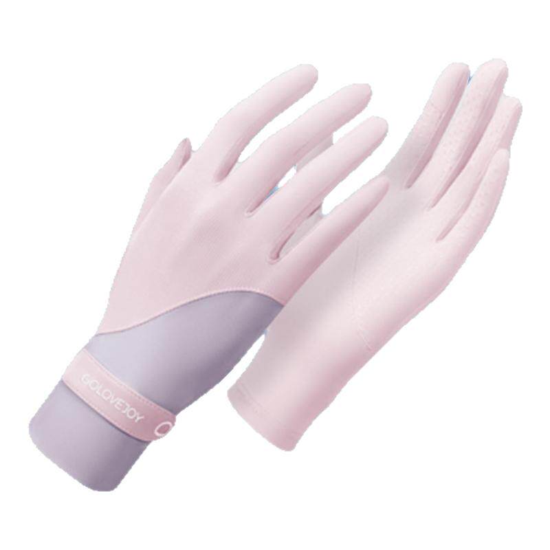潜水专用防晒手套女露指冲浪夏季薄款冰丝防紫外线户外游泳UPF50+
