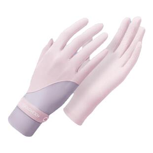 潜水专用防晒手套女露指冲浪夏季薄款冰丝防紫外线户外游泳UPF50+
