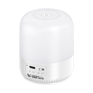 小夜灯2025新款微笑鲨便携双色温LED柔光伴睡氛围灯可手提可充电