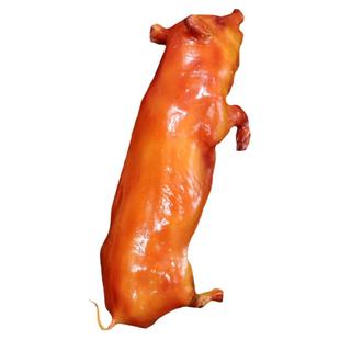 仿真假烤脆皮乳猪食品模型道具橱窗挂饰普材质烧烤店摆样包邮开票