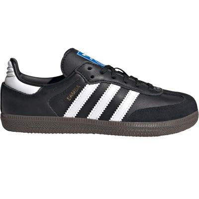 【自营】阿迪达斯ORIGINALS三叶草SAMBA OG童鞋儿童德训鞋IE3678