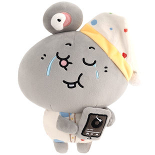 正版美叽和大鼠玩偶鼠前故事公仔可爱抱睡觉娃娃毛绒玩具生日礼物