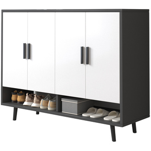 鞋柜简约现代进门口大容量门厅玄关柜入户收纳家用阳台储物柜