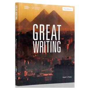 微瑕疵 Great Writing Foundations Text with Online Access Code美国本土中学教程 英文原版中学生课外练习写作基础入门指导