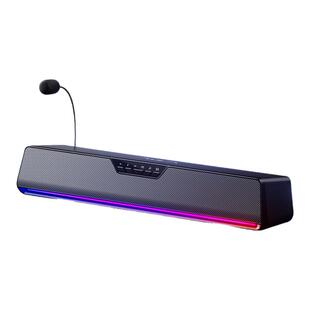 狼蛛GS6Pro桌搭电竞音箱电脑音响有线蓝牙桌面游戏可拆卸麦克风