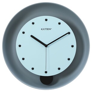 金钟宝带钟摆轻奢挂钟音乐报时挂表客厅家用静音北欧挂墙简约时钟