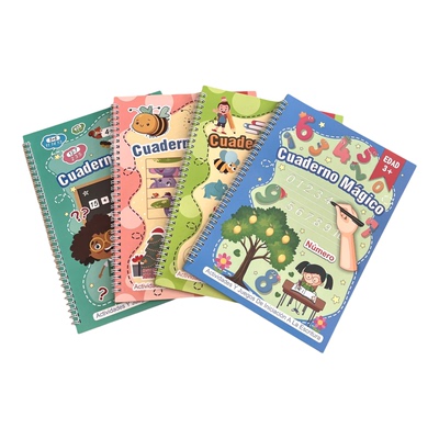 儿童西语凹槽控笔练字帖