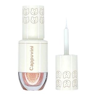 这小碎钻是要怎样 花落丽亚同款液体眼影08牛郎平替爆闪银河卧蚕