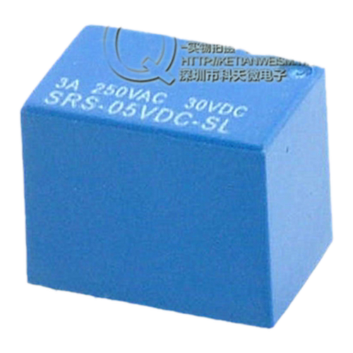 4100 继电器 6脚 5V SRS-05VDC-SL  (5只)