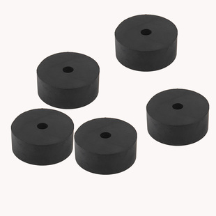 橡胶垫圈风机盘管空调橡胶减震垫冲床机械防震垫防滑丝杆小圆胶垫