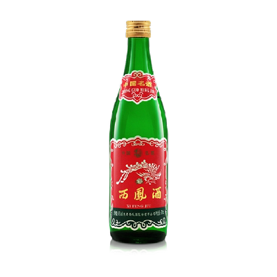 西凤酒高脖绿瓶89版45度500ml