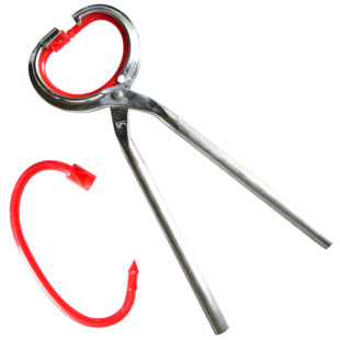 牛鼻环安装钳牛鼻圈穿牛鼻孔神器牛鼻打孔钳牛鼻夹子扎牛鼻子钳子