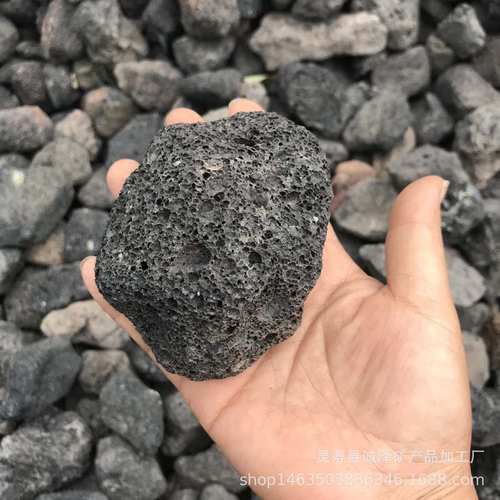 壁炉火山石水族过滤材料火山石罗汉鱼缸铺底增色多肉铺面火山岩