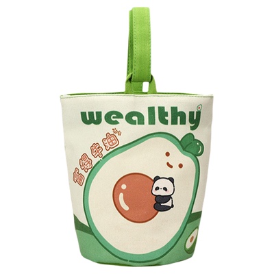 毕业季节礼品袋帆布手提水桶包