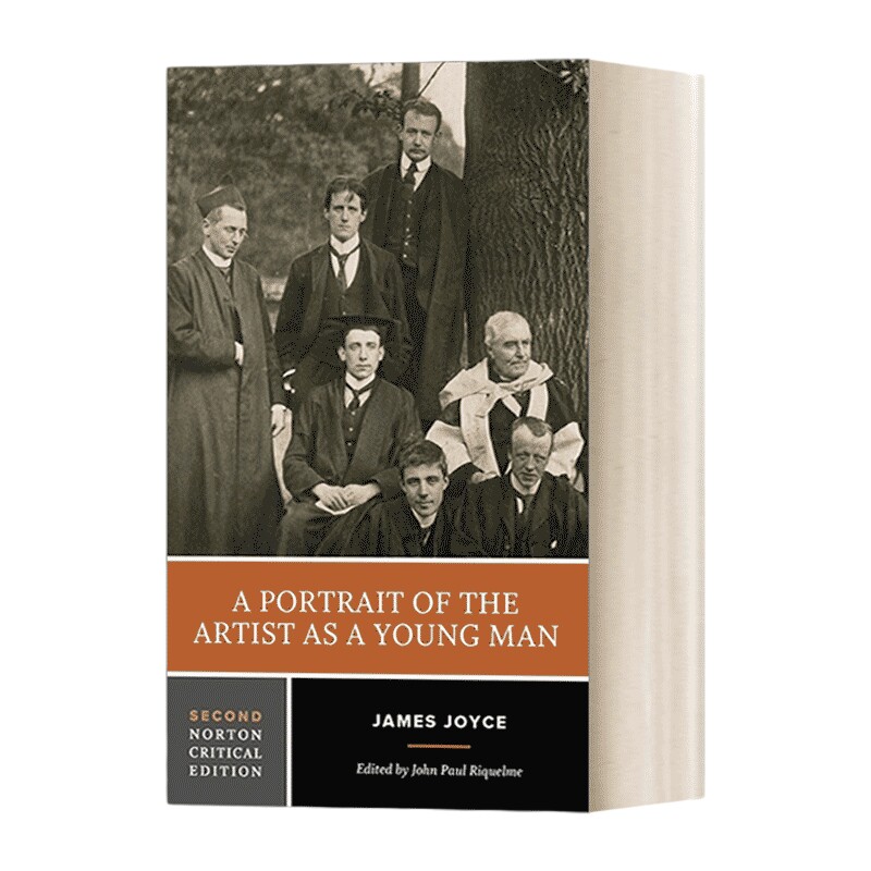 英文原版 A Portrait of the Artist as a Young Man 青年艺术家画像 第二版 诺顿文学解读系列Norton Critical Edition 英文版