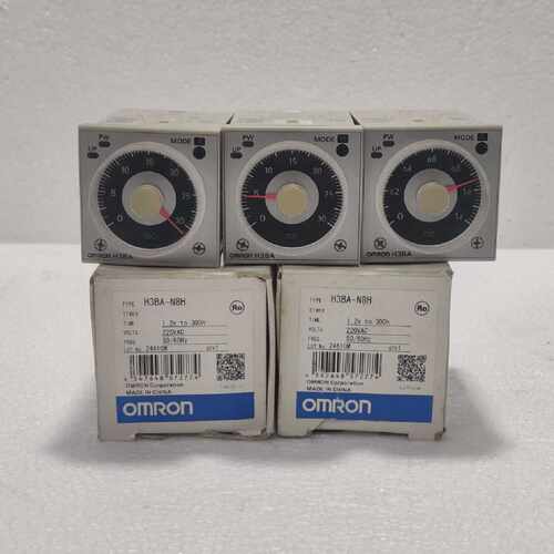 3pcs of Omron H3BA-N8H Time Relays