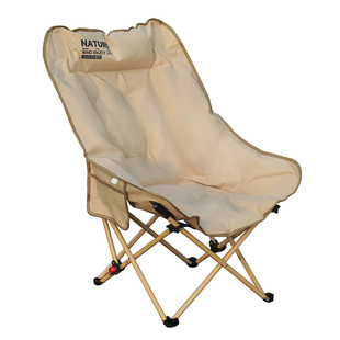 格术高背月亮椅冬季户外折叠椅加厚加棉便携露营办公室午睡椅子