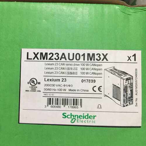 议价LXM23DU01M3X施耐德LXM23 100W伺服驱动全新正品质保一年