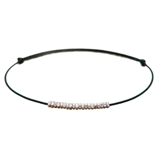 普陀山足银碎银几两红绳编织手链招财手链女款2026新款本命年脚链