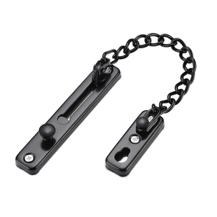 酒店防盗链304不锈钢门链免打孔门锁入户门内反锁扣宾馆安全门栓