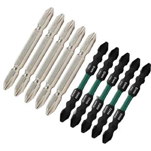 世达抗冲击批头十字旋具头电动螺丝刀手电钻加长双头批头工具套装