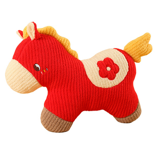 2026马年吉祥物玩偶公仔毛绒玩具福马抱枕马上有钱儿童新年礼物