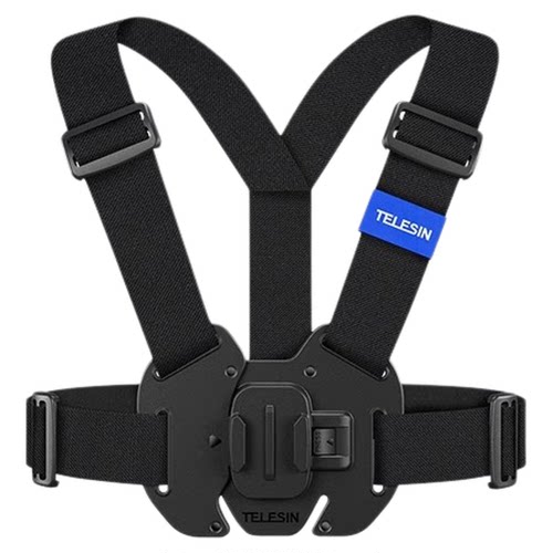泰迅适用GoPro insta360大疆action6/5pro43运动相机胸带 大疆osmo360胸前第一人称视角拍摄支架钓鱼摩托骑行