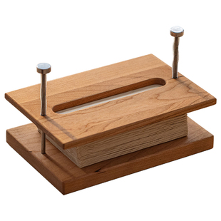 实木抽纸盒悬浮式纸巾盒客厅餐桌创意纸抽盒轻奢高级家用餐巾纸盒