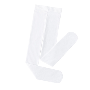 儿童舞蹈袜夏季薄款跳舞专用连裤袜宝宝打底裤白色丝袜女童打底袜