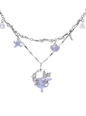 DOACH鱼跃沧海原创设计鱼尾项链