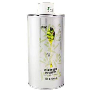 凉山中泽特级初榨橄榄油礼盒装团购纯正食用油月子礼品500ml1罐装