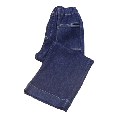 女中大童不掉色窄版阔腿裤