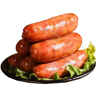 红炉台式香肠台湾烤肠士林大香肠热狗肠火山石纯香肉肠地道肠