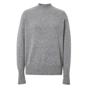 【100%绵羊毛】红毛衣MOFAN摩凡2025冬高级感蓬松显瘦针织衫女