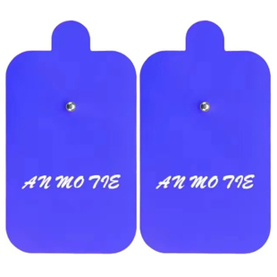 中低频理疗仪针灸贴片按扣式硅胶电极片电子按摩仪贴自粘阿是贴片