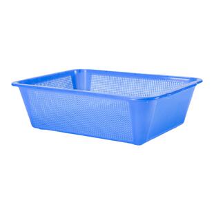 包邮永光加厚加密塑料方筛沥水筛水果篮菜筛米筛镂空简约简易方筛