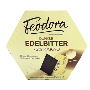 费杜拉Fedura黑巧克力可可脂高端礼盒公爵夫人送男友生日礼物零食