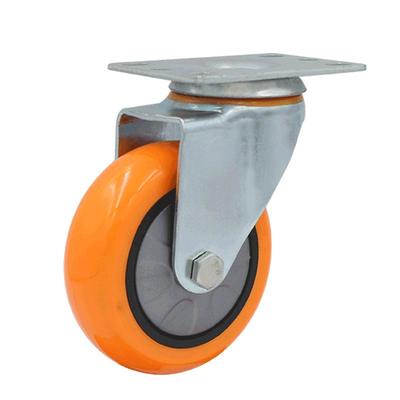 希光3寸单轴黄万向轮静音设备