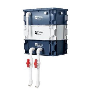 yee鱼缸周转箱过滤器静音上置滴流盒水循环外置过滤桶鱼池过滤箱