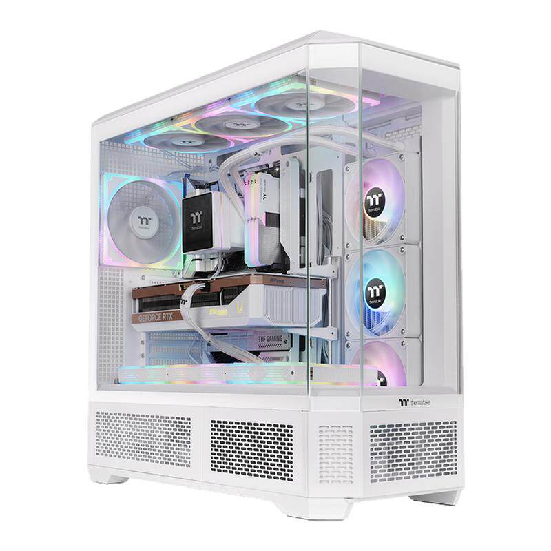 TT光透view600TG台式机机箱