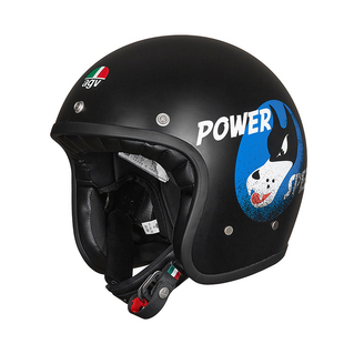 SSGP AGV X70摩托车复古机车春夏骑行半盔4/3半覆式太子哈雷头盔