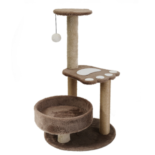 猫爬架小型不占地猫架子猫窝猫树一体剑麻猫抓柱猫塔幼猫猫咪玩具