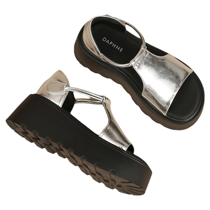 Daphne新款时尚百搭厚底凉鞋