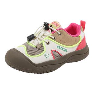 abckids女童鞋子2026春季新款韩版运动鞋儿童时尚休闲鞋户外鞋潮