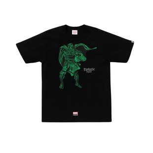 BAPE X MARVEL联名男装秋冬漫威神奇四侠印花短袖T恤908101P