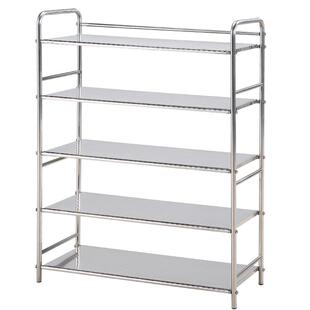 不锈钢鞋架多层简易收纳神器小窄鞋柜宿舍鞋架子门口家用落地加厚