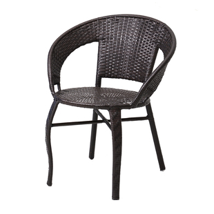 简约现代腾椅休闲阳台桌椅小茶几藤椅三件套户外家具室内小圆桌子