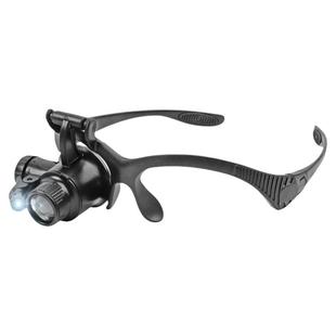 拜斯特头戴式放大镜看鸽子眼专用带led灯高清电子维修钻石腰围码