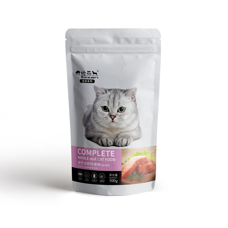 通用型依比莎鱼肉味精品猫粮1斤