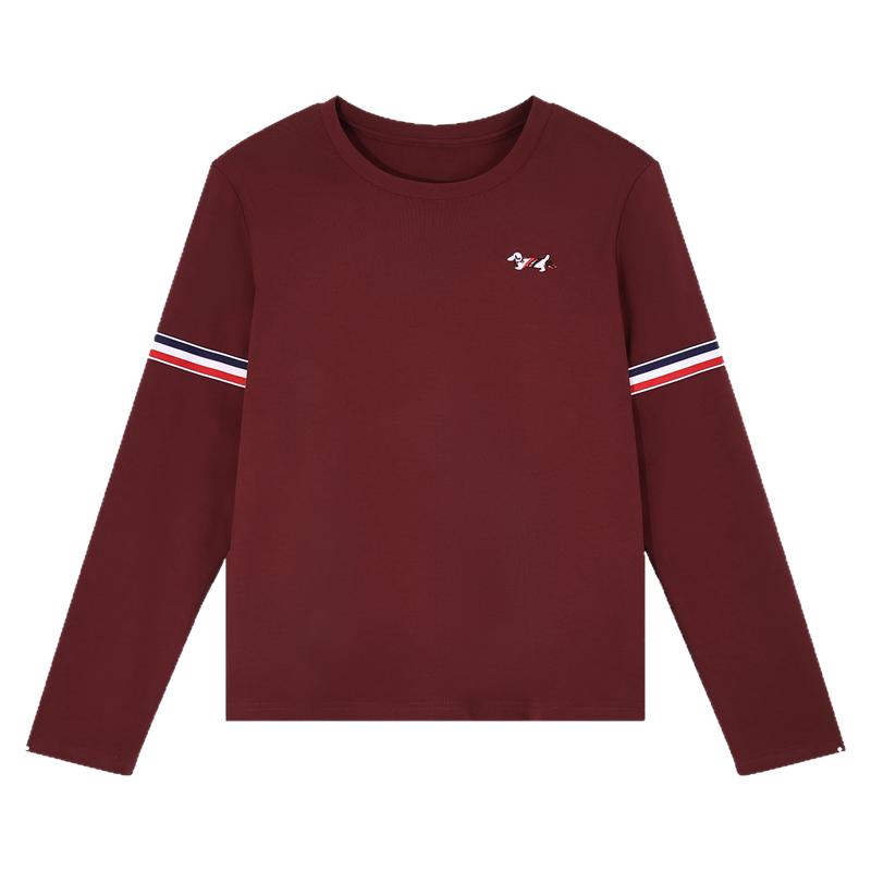 正肩长袖t恤女内搭打底衫2025新款秋季爆款女装时尚洋气外穿上衣